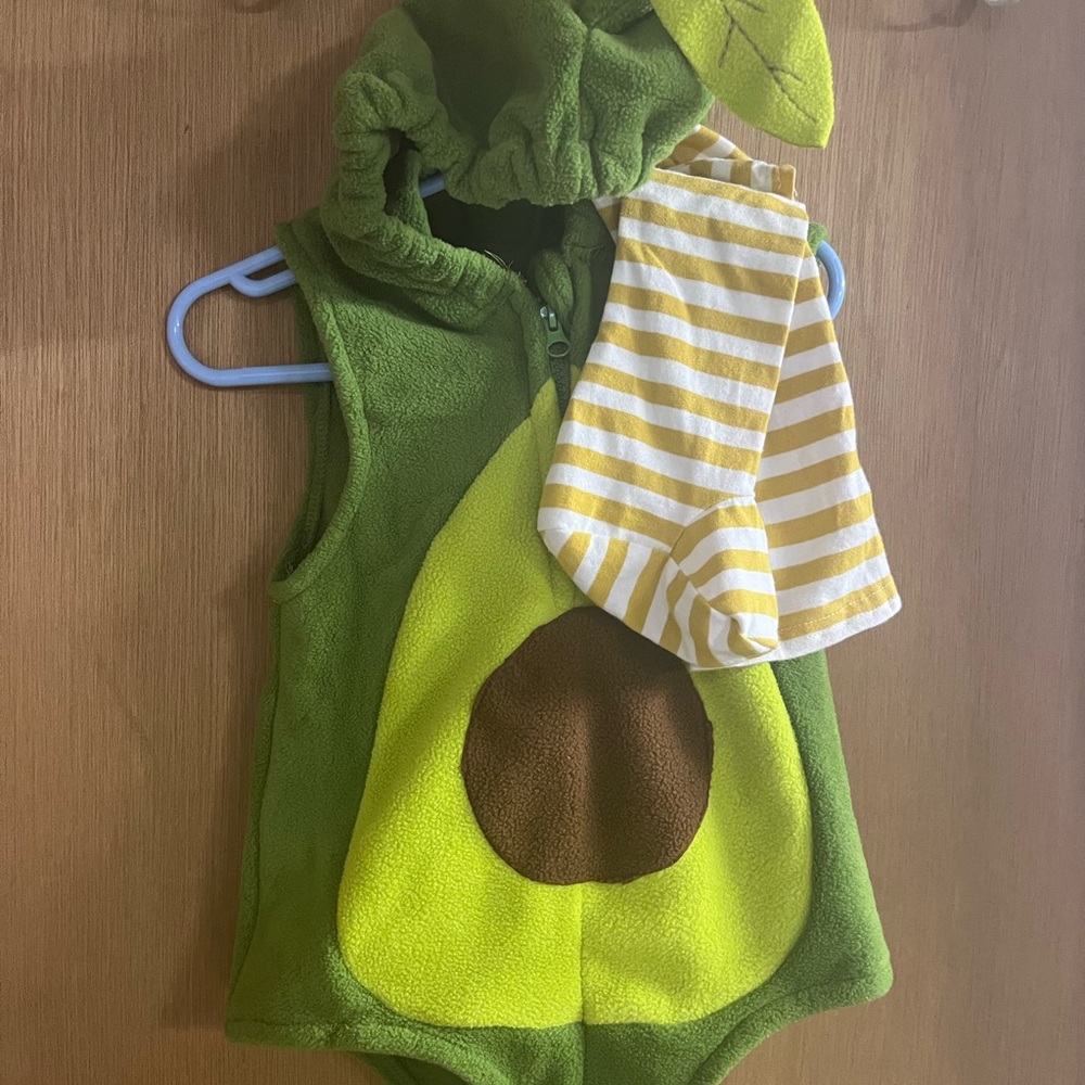 Green Avocado Costume toddler 24mth